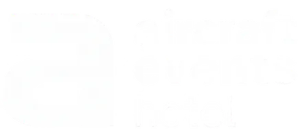 aircraft events hotel Logo